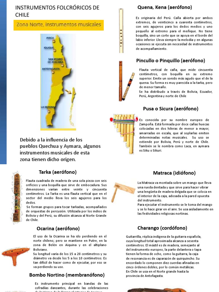 Instruemntos Chile | PDF | Violín | Guitarras