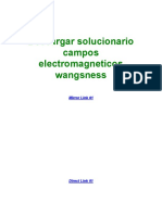 Descargar Solucionario Campos Electromagneticos Wangsness PDF