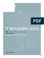 Tenori-On manual