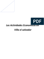 Las Actividades Economicas en