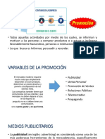 Variable Promocion Marketing