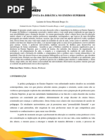 A Importância Da Didática No Ensino Superior