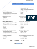 Tipos de Sintagmas. Test PDF