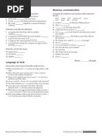 BR2e Pre-Intermediate Unit2 Progress Test