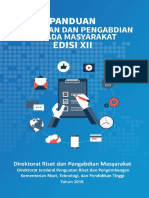 Pedoman Penelitian Dan Pengabdian Kepada Masyarakat Edisi XII