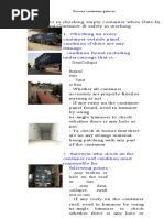 7-Point Container Inspection Checklist | PDF