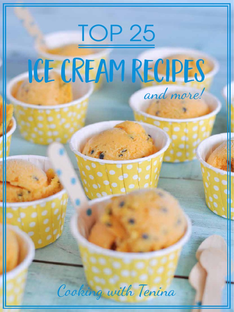 CWT Top25 Ice CreamRecipes PDF Ice Cream Chocolate