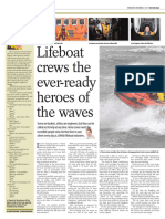 Lifeboat Crews The Ever-Ready Heroes of The Waves: Morning Serial