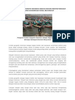 Pengaruh Kondisi Geografis Indonesia Sebagai Negara Maritim Terhadap Kehidupan Ekonomi Dan Sosial Masyarakat