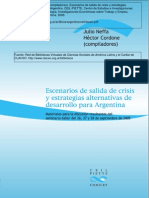 Escenarios y Estrategias de Desarrollo Argentina