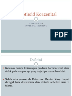 Hipotiroid Kongenital