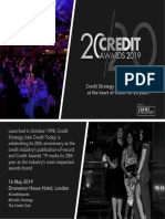 Credit Awards Media Pack - 2019