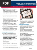2018 IPAWS National Test Fact Sheet