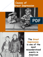 Causes of the Great Depression: Overproduction, Banking Policies, Stock Market, Political Decisions