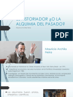 La alquimia del pasado