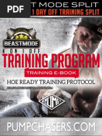 Hoe Ready Program By Chris Jones Final Edition Version2 Pdf Aerobic Exercise Physical Exercise