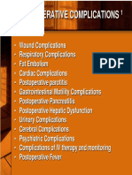 Postoperative Complications PDF