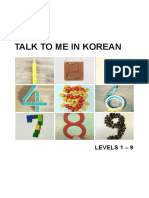 Talk To Me in Korea - Lessons 1-9