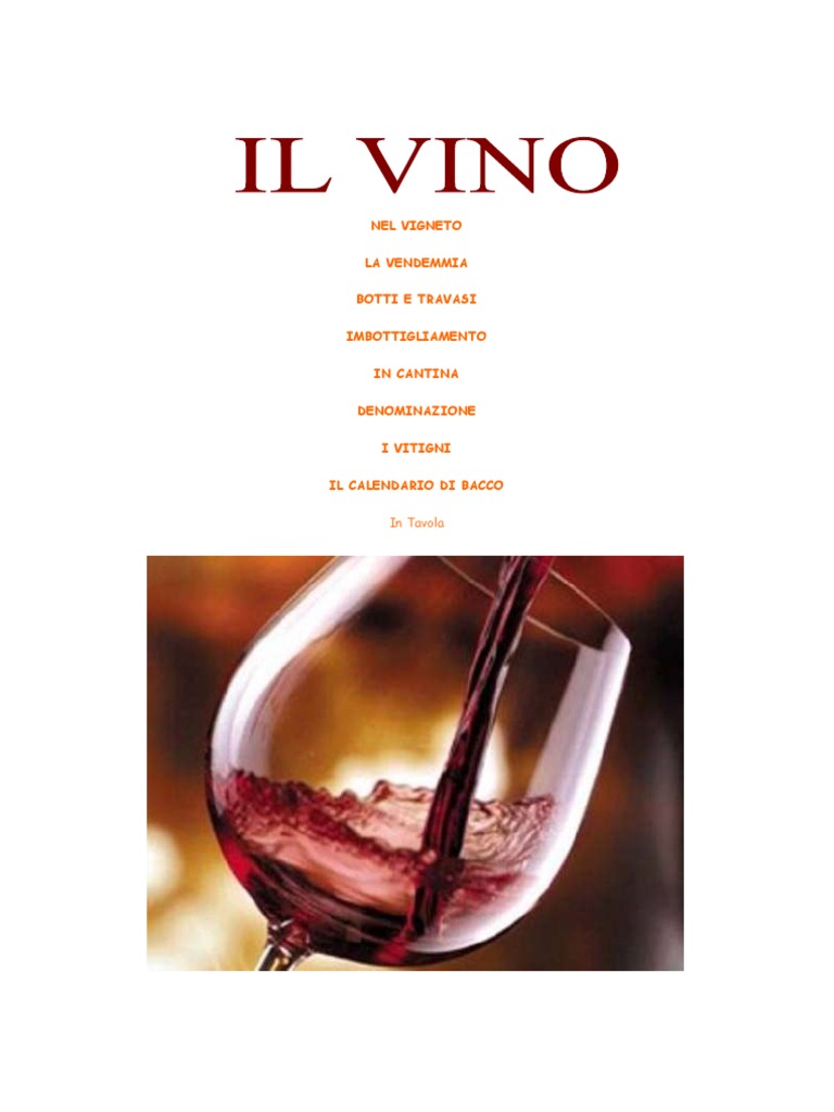 Come Si Fa Il Vino Pdf