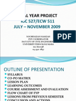 Briefing Fyp (15july2009) New