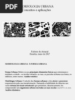 Morfologia Urbana Conceitos