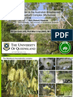 Evolution and Phylogeography of The Australian Broadleaf Paperbark (Melaleuca Leucadendra: Myrtaceae) Complex.