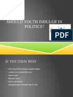Should Youth Indulge in Politics