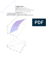 Practical 4: Find The Integral Surface