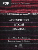 Aprendiendo Otomi Temoaya Estado de Mexico Web
