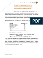 EL Diseño de La Investigación - Informe