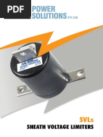 Catalogo Sheath Voltage Limiter