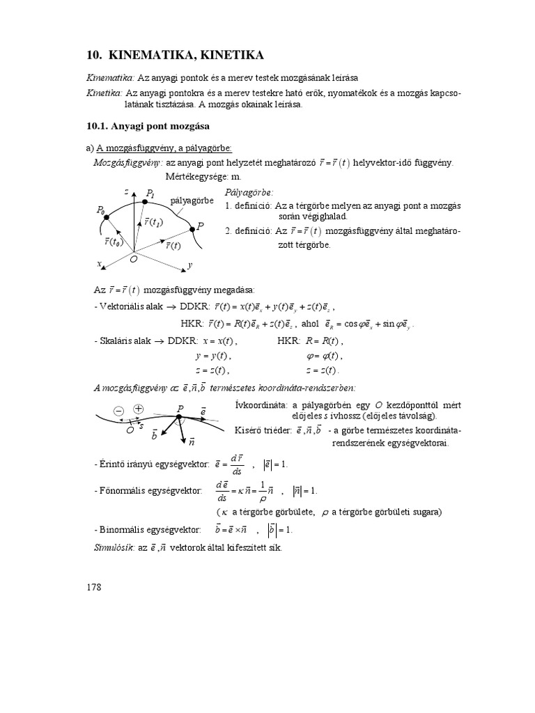 KInematika, Kinetika | PDF