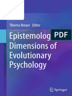 Thiemo Breyer (Eds.) - Epistemological Dimensions of Evolutionary Psychology-Springer-Verlag New York (2015)