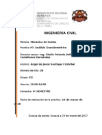 TECNOLÓGICO NACIONAL DE MÉXICO Mecanica de Suelos