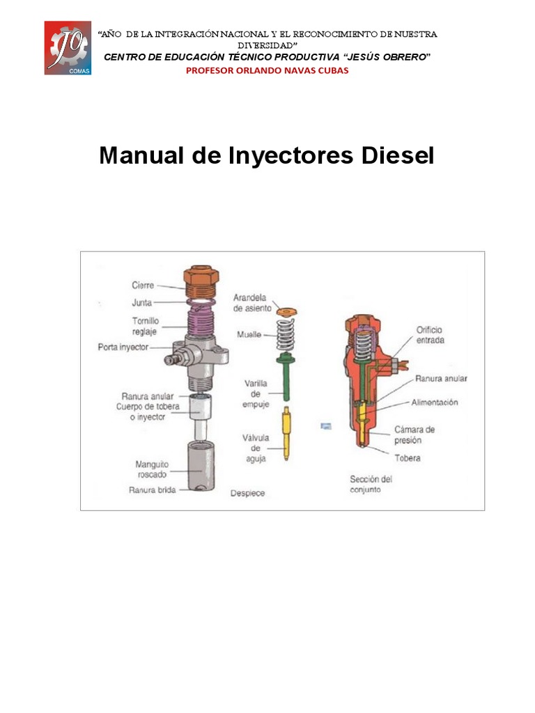 Manual de Inyectores Diesel | PDF | Piezoelectricidad | Motor diesel