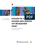 Inclusión de TICS en Escuelas para Alumnos Con Discapacidad Visual