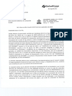 Carta de La Liquidadora de Saludcoop Al Procurador Fernando Carrillo