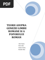 Teorii Asupra Genezei Limbii Romane Si A Poporului Roman 93