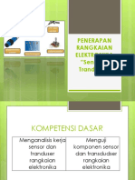 Penerapan Rangkaian Elektronika "Sensor & Tranduser"