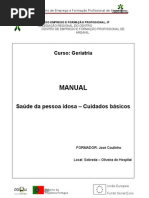 Sobreda - Manual de Saúde da pessoa idosa - Cuidados Básicos