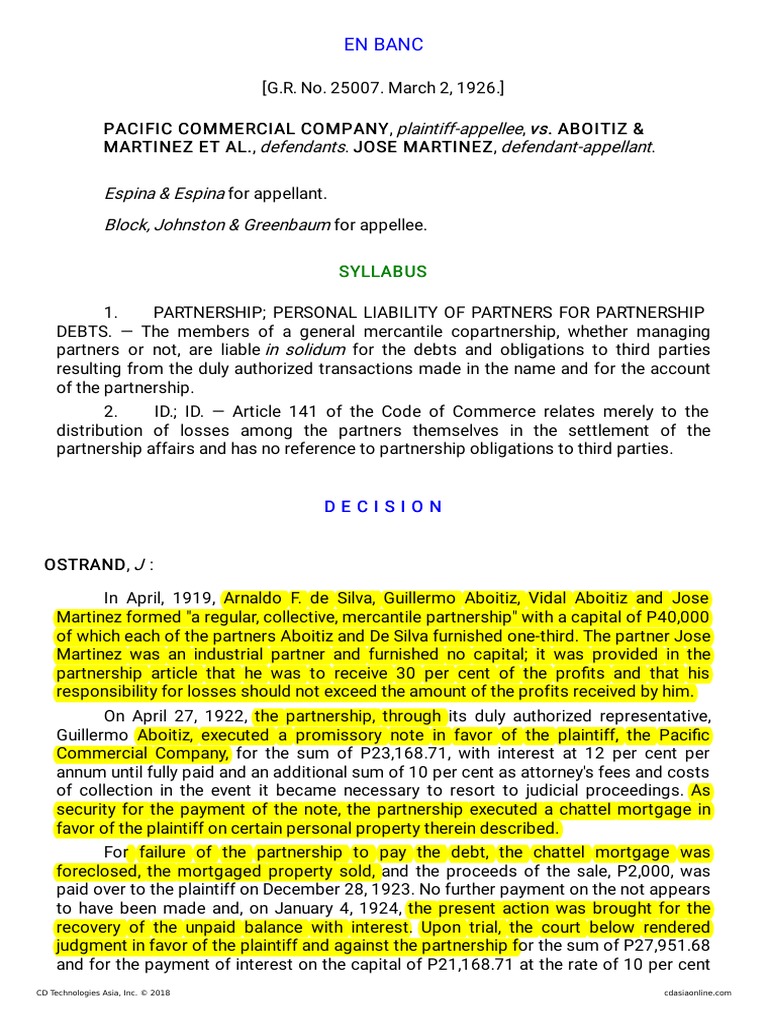 Plaintiff-Appellee Vs Vs Defendants Defendant-Appellant Espina & Espina ...