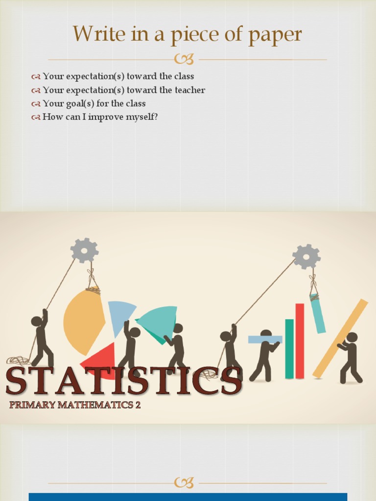 Write in A Piece of Paper | PDF | Mode (Statistics) | Level Of Measurement