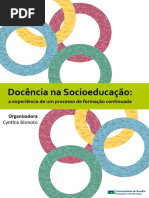 Livro Docc3aancia Na Socioeducac3a7c3a3o a Experic3aancia de Um Processo de Formac3a7c3a3o Continuada 2017
