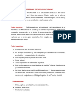 Poderes Del Estado Ecuatoriano