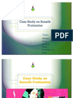 Case Study On Vicco Turmeric and Sunsilk Fruit Am Ins