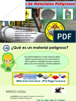 Manipulacion de Materiales Peligrosos Grupo 3