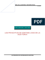 Unidad x Principios de Contabilidad en Auditoria