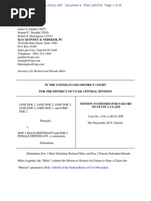 Motion to Dismiss