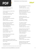 Otherside Red Hot Chili Peppers Impresion Alternative Rock Songs Written