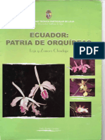 Ecuador Patria de Orquídeas tomo 1(2005)